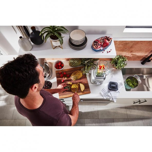 Kitchenaid K400 Artisan 5Ksb4026ems Medallion Silver Blender - 8