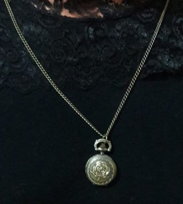 Otantik Kolye Saat(Küçük) - Resim 3