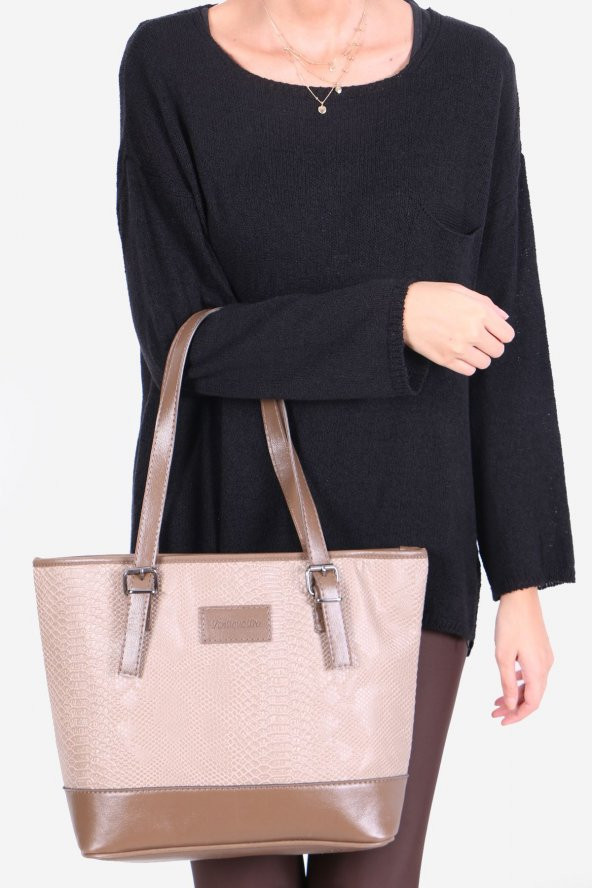 Vizon Dragon Deri Kol Çantası