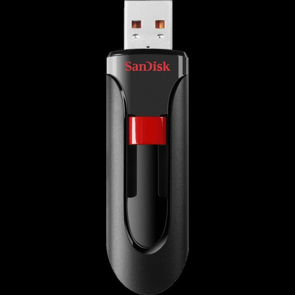 SANDISK 64GB Cruzer Glide USB2.0 Siyah USB Bellek SDCZ60-064G-B35