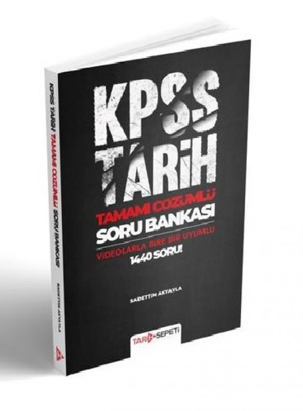 Benim Hocam KPSS Tamamı Çözümlü Tarih Sepeti Soru Bankası
