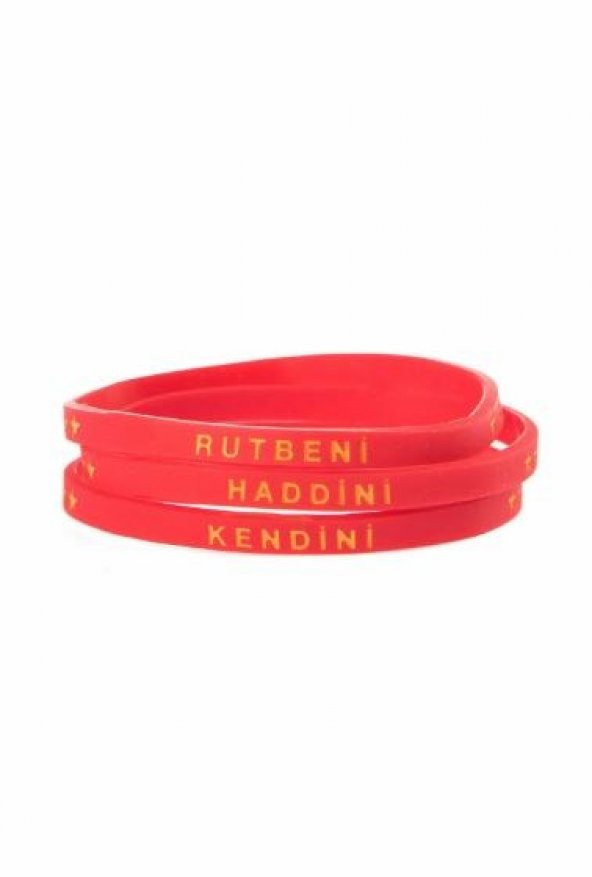 GS Store U21146 GS 3`LÜ BİLEKLİK 4 YILDIZ KIRMIZI 1152S052-U21146