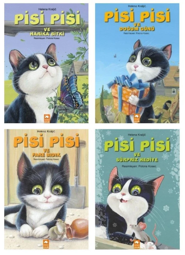 Eksik Parça Pisi Pisi Seti 4 Kitap