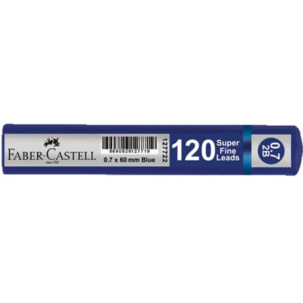 Faber Castell Grip Min 0,7 120Li Tüp Mavi
