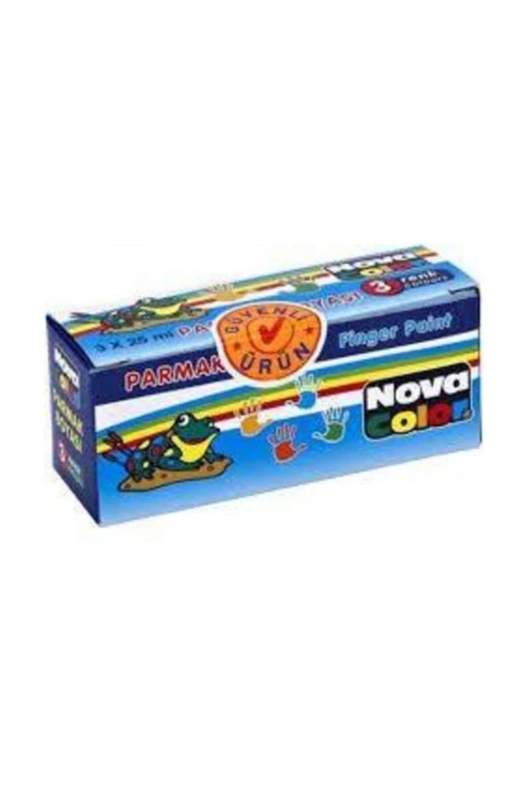 Nova Color Parmak Boyası 3 LÜ NC-137
