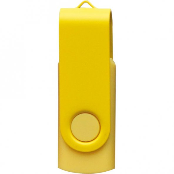 Kişiye Özel, Promosyon, Baskılı, Plastik USB Bellek - 8113, 16 GB, Sarı