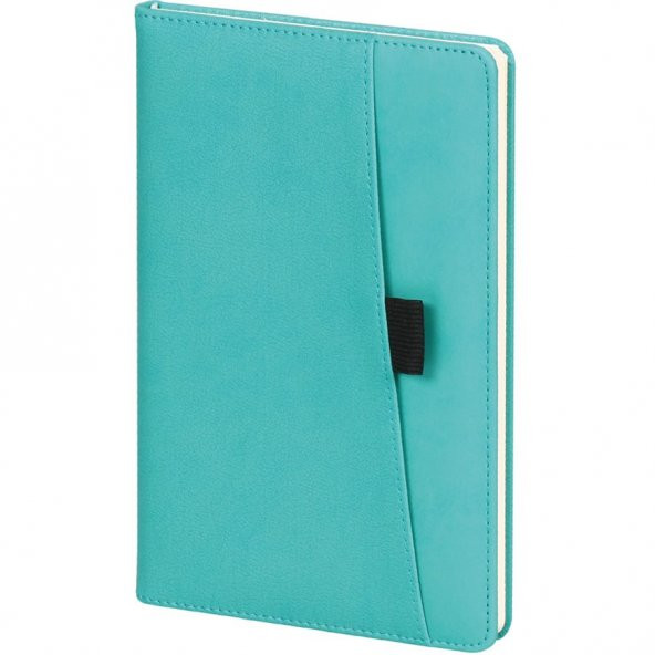 Kişiye Özel, Promosyon, Baskılı, Termo Deri, Tarabya Tarihsiz Defter, Turkuaz