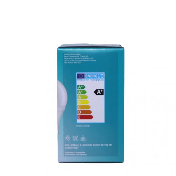 PHILIPS LED AMPUL 9W (60W) E27 6500K BEYAZ IŞIK - 3