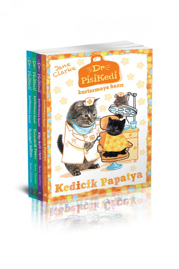 Dr. PisiKedi Serisi Takım Set (4 Kitap)