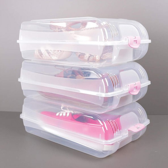 Decobella 5 li Bayan Ayakkabı Koruma Kutusu - 2