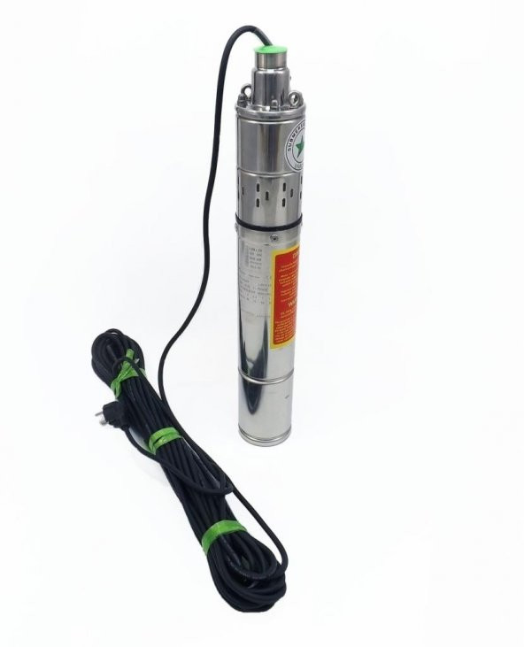 Yıldız Su 4 Derin Kuyu Dalgıç Pompa 20 Metre Kablo 0.68 Hp 80 mss 3 m³/h - 2