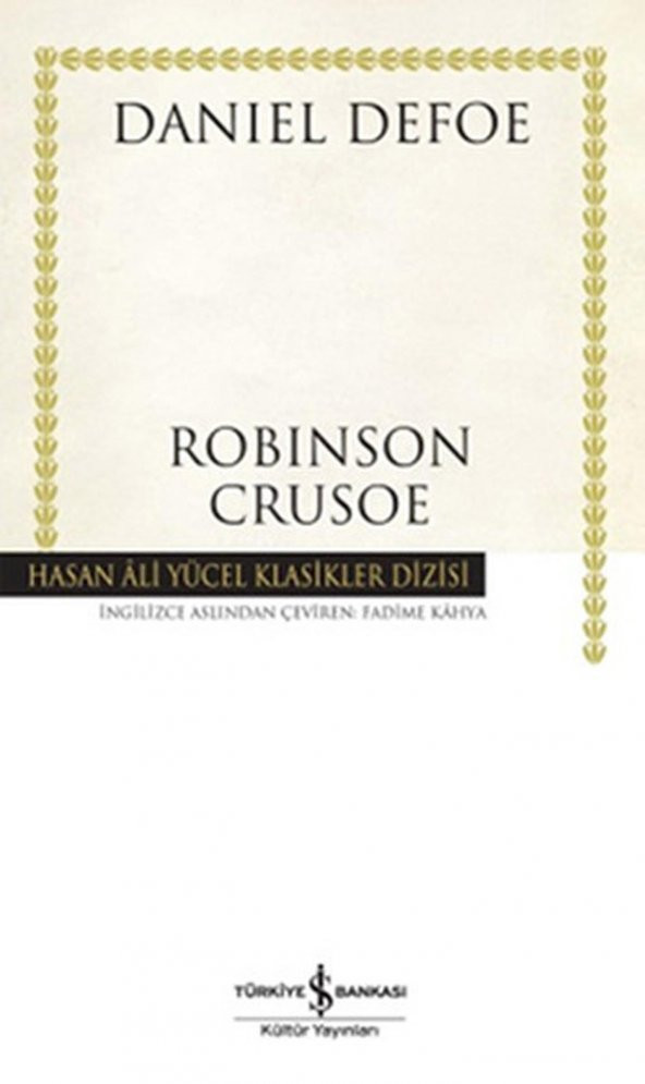 Robinson Crusoe Hasan Ali Yücel Klasikler