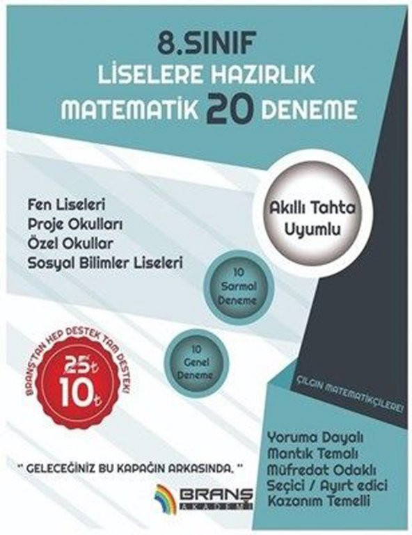 Branş Lgs Sınıf Matematik 20 Deneme