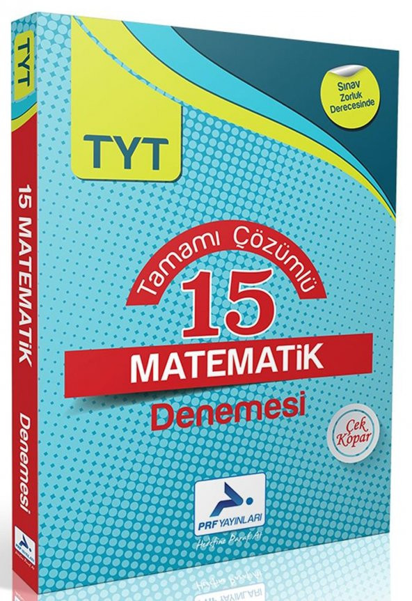 PRF TYT Matematik Tamamı Çözümlü 15 Deneme