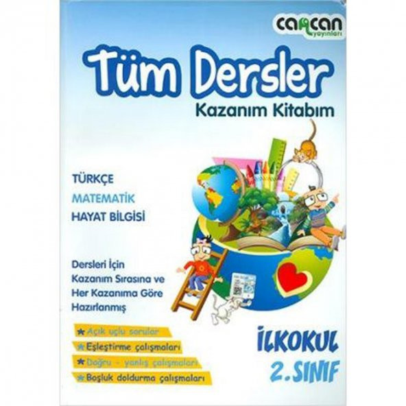 Cancan 2.Sınıf Tüm Dersler Konu Kazanım Kitabı