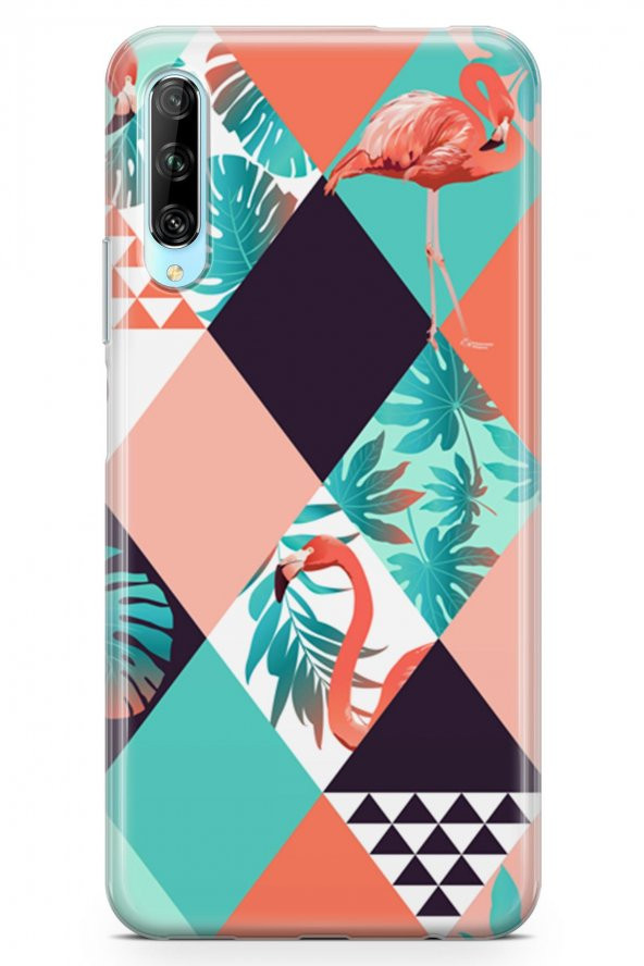 Huawei P Smart Pro 2019 Kılıf Jungle Serisi Jade