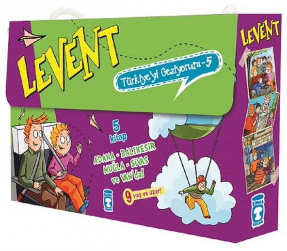 Levent TürkiyeYi Geziyorum 5. Set (5 Kitap)