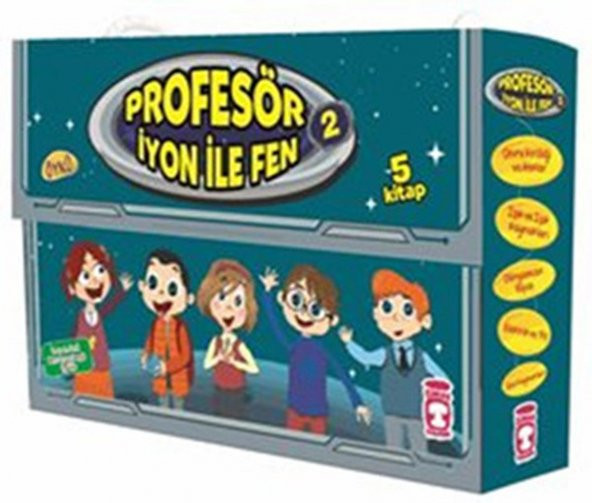 Profesör İyon İle Fen-2 5 Kitap Takım
