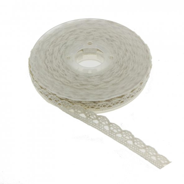 1cm x 10metre Koton Pamuklu Kurdela