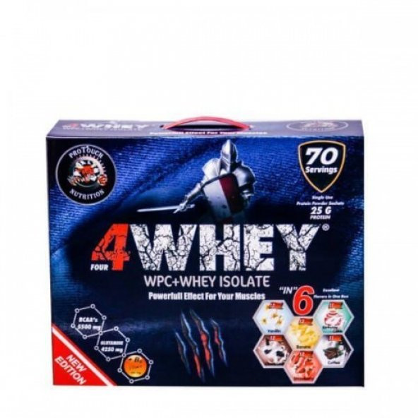 Protouch 4Whey 2450 Gr 70 Şase 4 Aroma