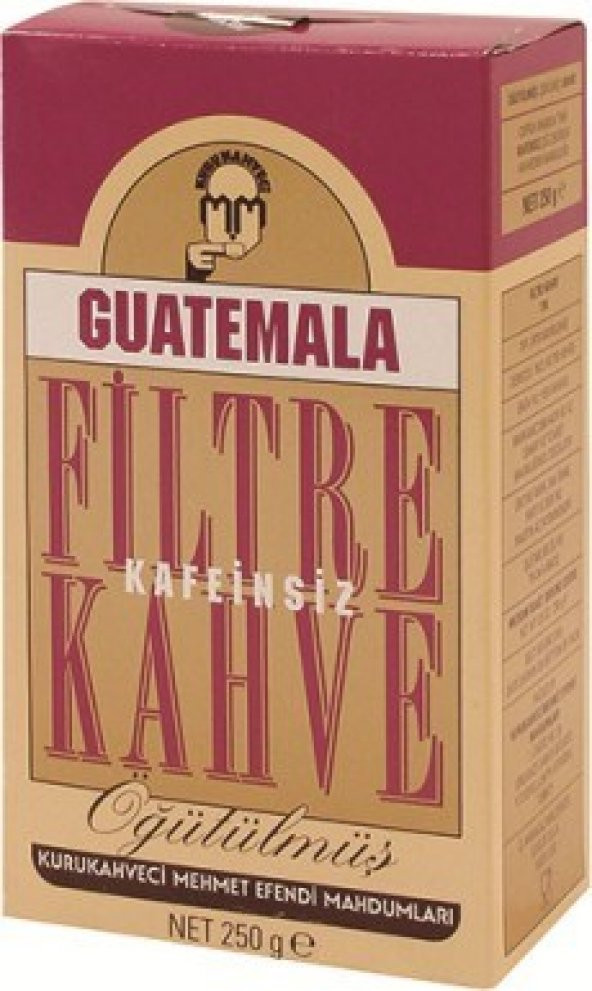 Kurukahveci Mehmet Efendi Guatemala Filtre Kahve 250 G