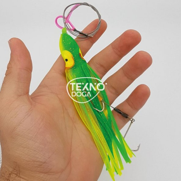 EFFE Octobus Silikon Ahtapot Sahtesi Suni Yem İğneli 16cm 15g - 4