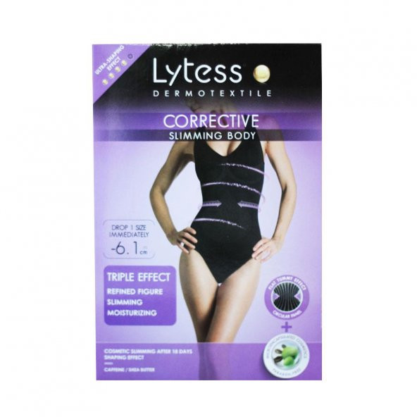 Lytess Corrective Slimming Body - İnceltici ve Sıkılaştırıcı Korse Ten Rengi L - XL Nude - 2