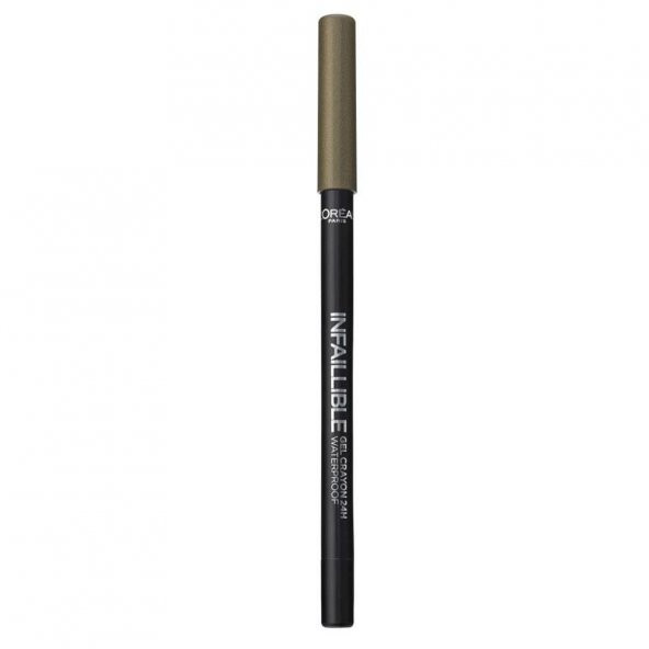 Loreal Paris Infaillible Gel Crayon Göz Kalemi 08 Rest in Kaki-Haki
