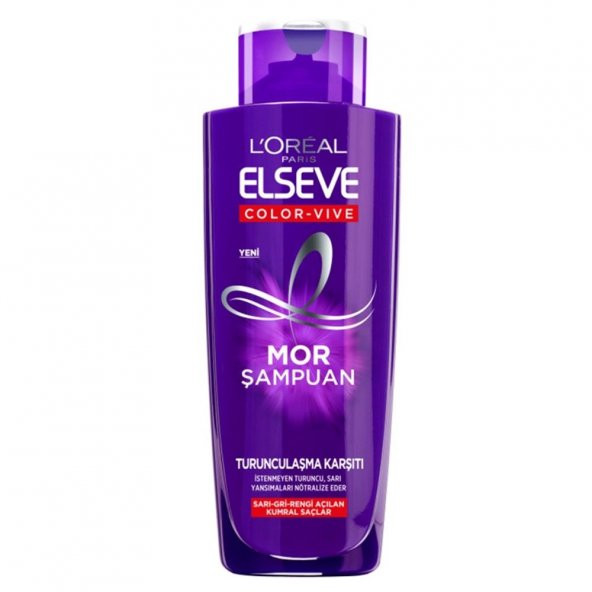 Elseve Turunculaşma Karşıtı Mor Şampuan 200ml