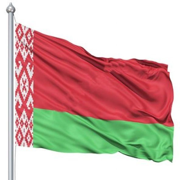 Belarus Bayrağı 30X45CM.