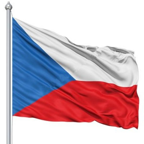 Çek Cumhuriyeti Bayrağı 50X75CM.