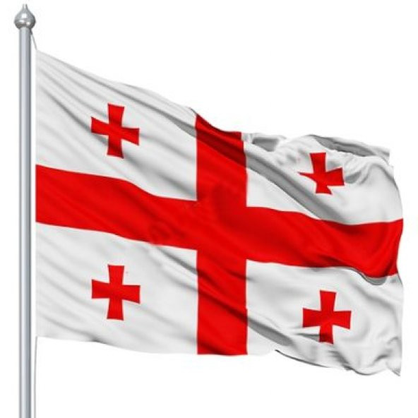 Gürcistan Bayrağı 70X105CM.