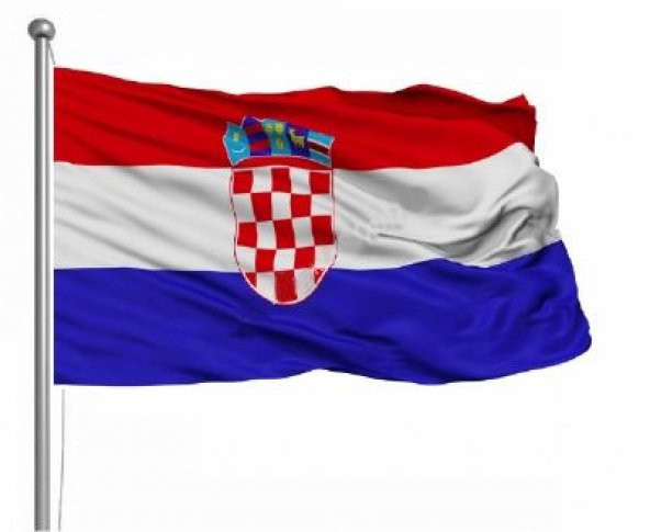 Hırvatistan Bayrağı 100X150CM. ürün görseli 1