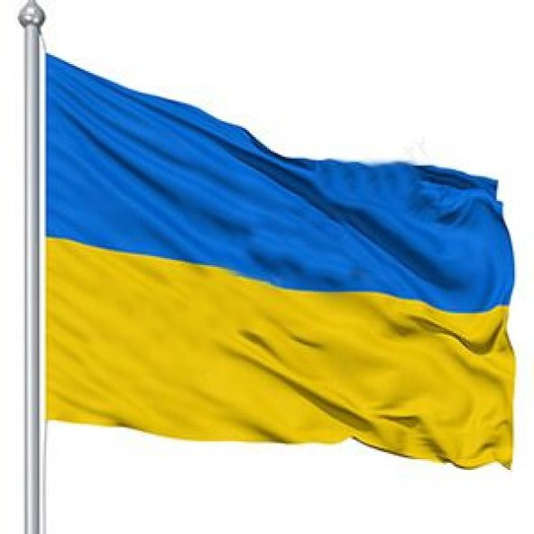 Ukrayna Bayrağı 50X75CM.