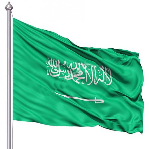 Suudi Arabistan Bayrağı 100X150CM.