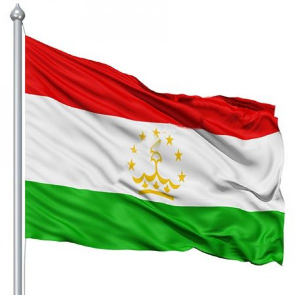 Tacikistan Bayrağı 50X75CM.