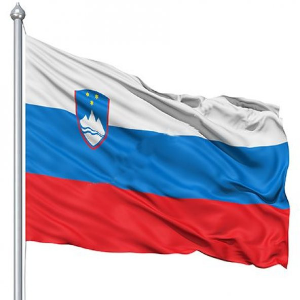 Slovenya Bayrağı 100X150CM.