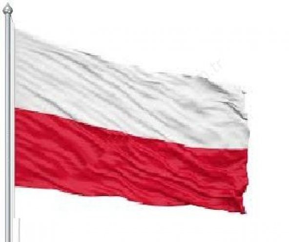 Polonya Bayrağı 30X45CM.