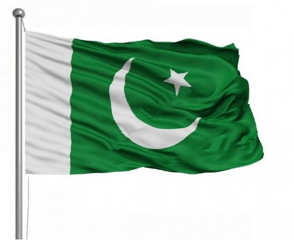 Pakistan Bayrağı 150X225CM.