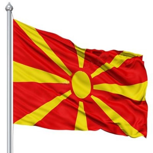 Makedonya Bayrağı 70X105CM.