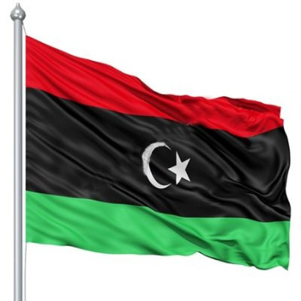 Libya Bayrağı 50X75CM.