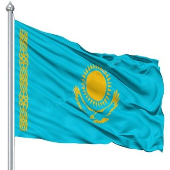 Kazakistan Bayrağı 70X105CM.