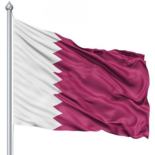Katar Bayrağı 50X75CM.