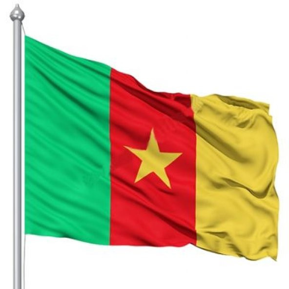 Kamerun Bayrağı 50X75CM.