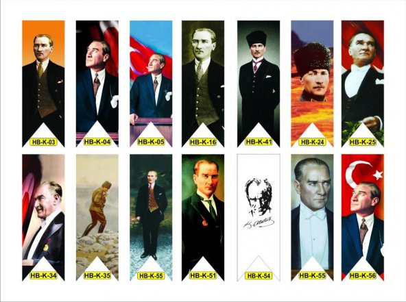 KIRLANGIÇ ATATÜRK RESMİ 50X150CM. - Resim 2