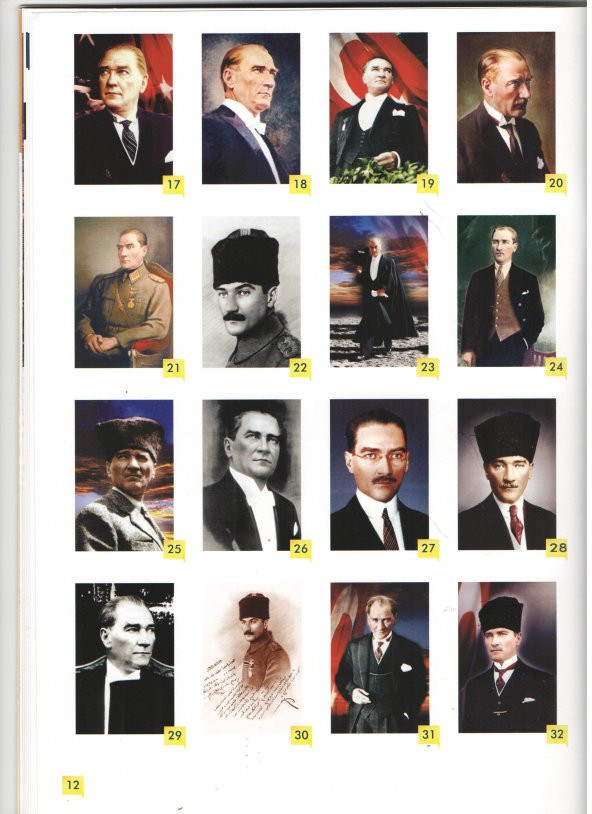 Atatürk Resmi Raşel Kumaş 300x450cm. - Resim 2