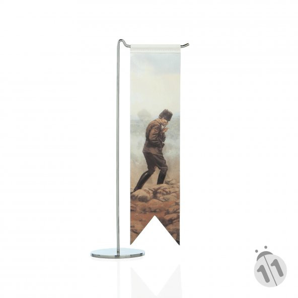 Gazi M.Kemal Atatürk Tekli Masa Bayrak Takımı ürün görseli 1