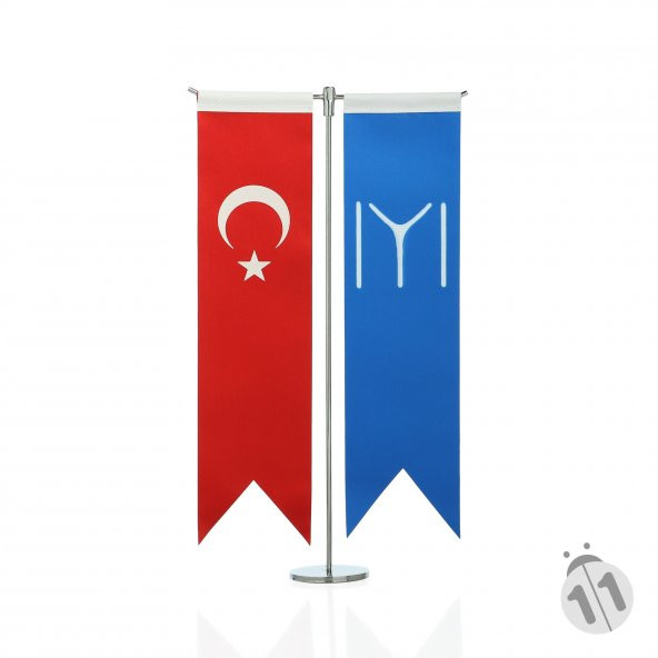 Kayı Boyu ve Türk Bayrağı İkili Masa Takımı