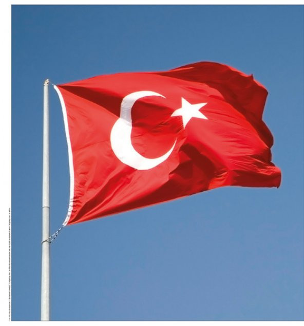 Türk Bayrağı 120x180cm Alpaka Kumaş