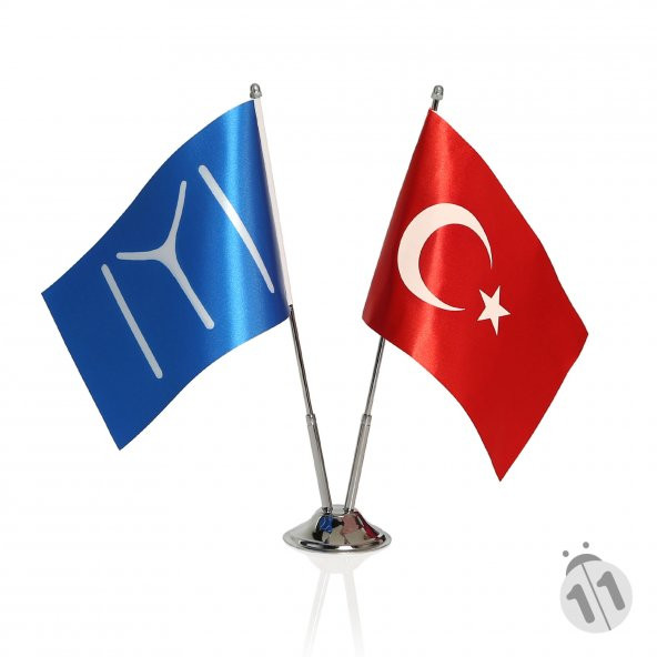 Kayı Boyu ve Türk Bayrağı İkili Masa Takımı